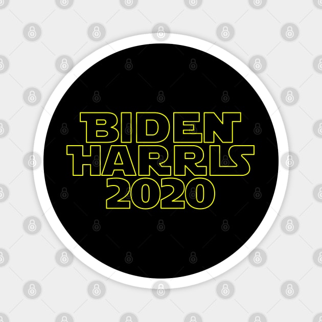 Biden Harris 2020 Sci Fi Type Magnet by  magiccatto